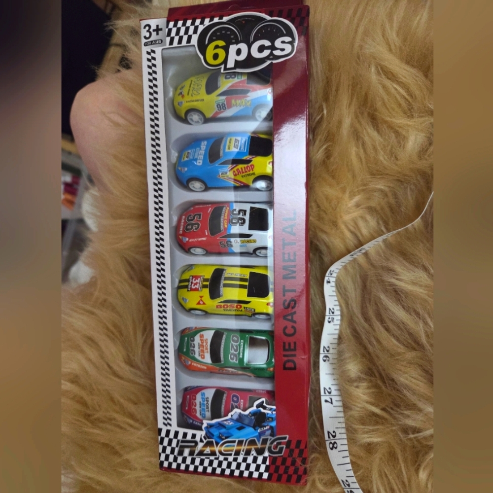 Cars, Adidas Die-Cast Racing Cars Set - Multicolor NWOT